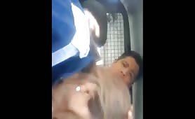 Polizia Rosarinos tendo Sex in Patrolman