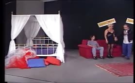 Chantal e Roberto casting porno in diretta