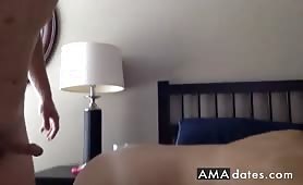 Fidanzata abbronzata sex tape in hotel